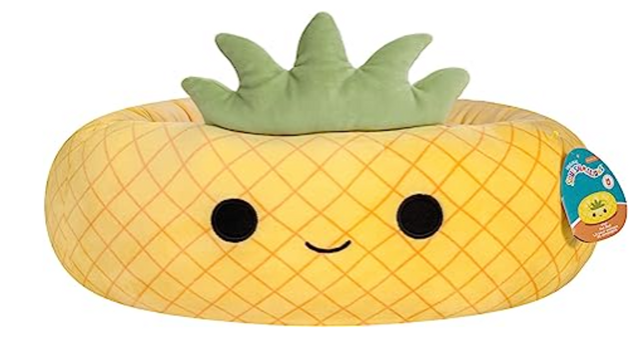 Squishmallows Pet Bed Maui the Pineapple - Feeders Pet Supply