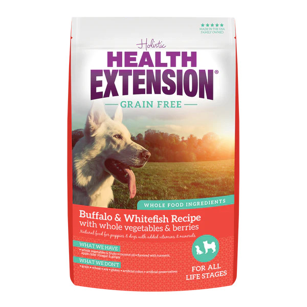 Bayside Select Dog Food Health Extension Grain-Free Buffalo