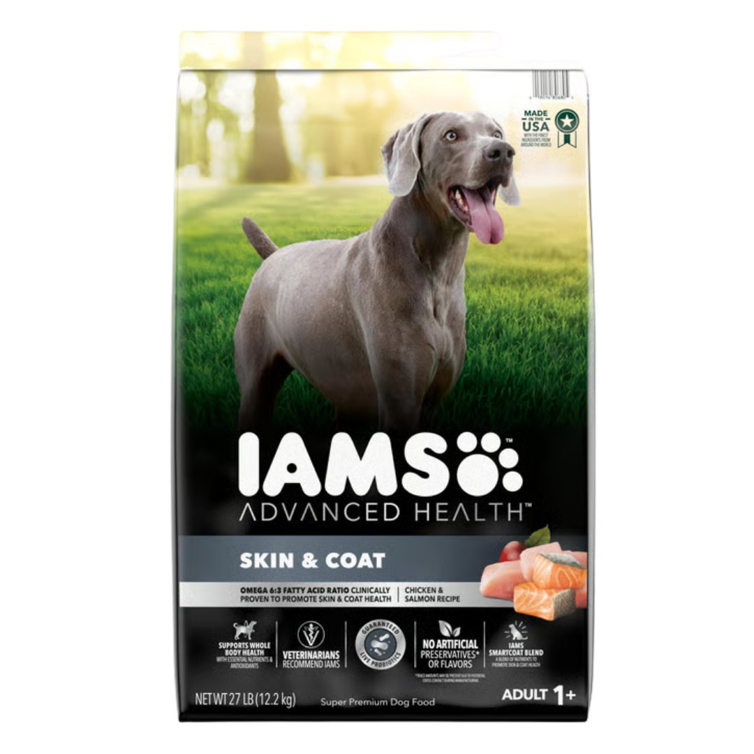 Iams Advanced Health Skin & Coat Chicken & Salmon Recipe Dry Dog