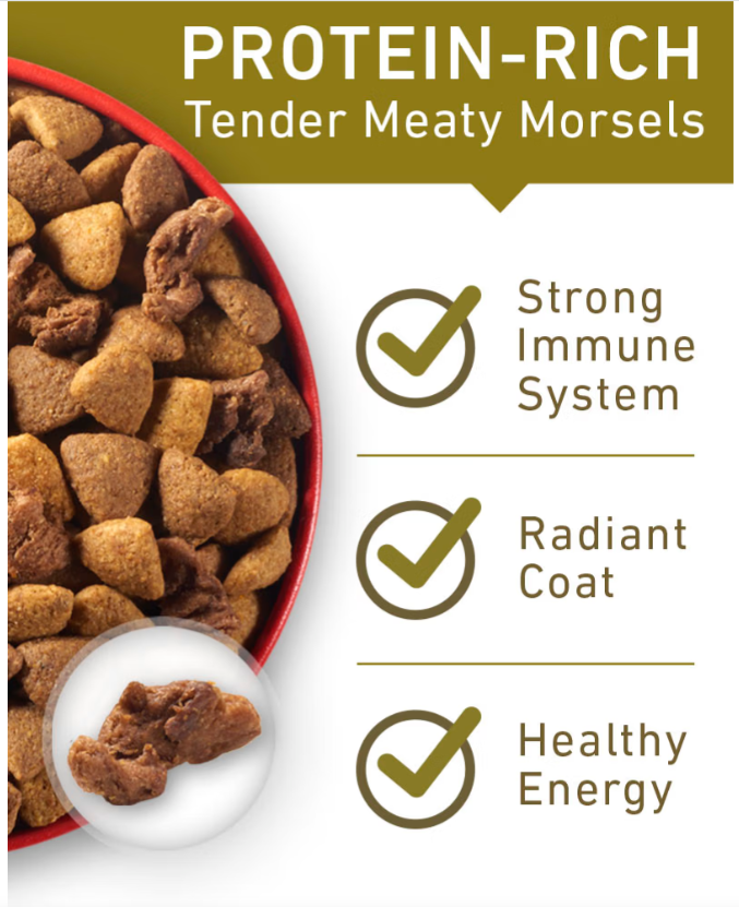 Purina ONE Lamb & Rice Formula Adult Dog Food Feeders Pet Supply