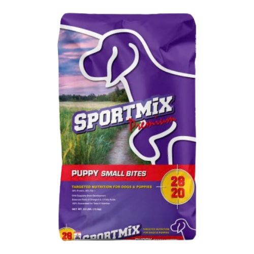 Sportmix Premium Puppy Small Bites Dry Dog Food 33 lb - Feeders