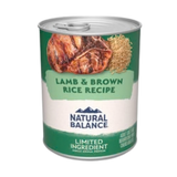 Natural Balance L.I.D. Limited Ingredient Diets Lamb & Brown Rice Forumla Canned Dog Food