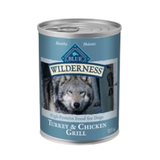 Blue Buffalo Wilderness High Protein Turkey & Chicken Grill Grain-Free Canned Dog Food