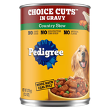 Pedigree Choice Cuts Country Stew In Gravy Canned Dog Food