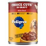 Pedigree Choice Cuts Beef In Gravy Canned Dog Food