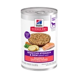 Hill's Science Diet Adult Sensitive Stomach & Skin Salmon & Vegetable Entree Canned Dog Food