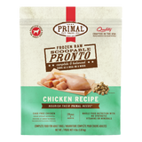 Primal Pronto Chicken Formula Raw Frozen Dog Food