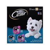 Cesar Filets Beef Flavors In Gravy Variety Pack Dog Food 3.5 oz