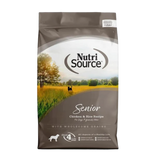 Nutrisource Chicken & Rice Recipe Senior Dry Dog Food