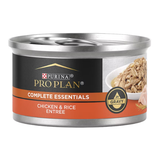 Purina Pro Plan Complete Essentials Chicken & Rice Entrée in Gravy Wet Cat Food