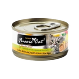 Fussie Cat Tuna With Anchovies Formula In Aspic Grain-Free Canned Cat Food