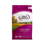 Nutrisource Cat & Kitten Chicken And Rice Formula Dry Cat Food