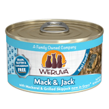 Weruva Mack & Jack With Mackerel & Grilled Skipjack Grain-Free Canned Cat Food