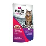 Nulo Freestyle Grain-Free Yellowfin Tuna & Shrimp in Broth Cat Food Pouch
