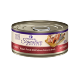 Wellness Core Signature Selects Flaked Skipjack Tuna & Wild Salmon Entree In Broth Grain-Free Canned Cat Food
