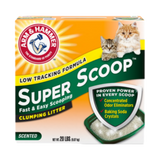 Arm & Hammer Super Scoop Scented Clumping Clay Cat Litter 20 lb