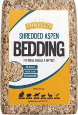 Sunseed Natural Aspen Shredded Bedding Presspack 2000 cu in