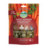 Oxbow Simple Rewards Baked Treats with Carrot & Dill for Small Animals 3 oz