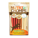 Scott Pet Nutri Chomps Assorted Flavor Twists Rawhide-Free Mini Dog Treats 15 ct