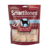 Smartbones Rawhide-Free With Real Chicken Medium Bones For Dogs 4 ct