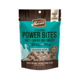 Merrick Power Bites Turducken Recipe Grain-Free Soft & Chewy Dog Treats 6 oz