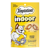Whiskas Temptations Indoor Care Crunchy and Soft Cat Treats Chicken Flavor 2.1 oz