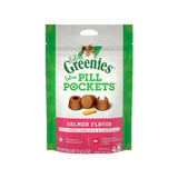 Greenies Pill Pockets for Tablets & Capsules, Salmon Flavor for Cats 1.6 oz