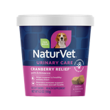 Naturvet Cranberry Relief Plus Echinacea Soft Dog Chews 60 ct