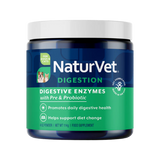 Naturvet Digestive Enzymes Plus Pre & Probiotic Dog & Cat Powder Supplement 4 oz