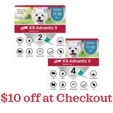 K9 Advantix II Topical Flea & Tick Treatment for Dogs 11-20 lbs