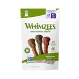 Whimzees Brushzees Extra Small Dental Dog Treats