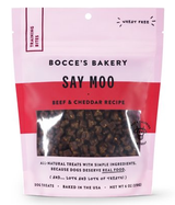 Bocce Say Moo Training Bites Dog Treats 6 oz