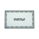 Petrageous Designs "Meow!" Plastic Pet Placemat 