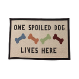 Petrageous Designs Spoiled Dog Machine Washable Tapestry Fabric Pet Placemat