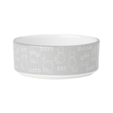 Petrageous Designs "Eat, Drink, Purr" Food Bowl  2 cup