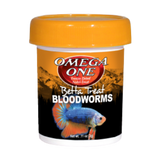 Omega One Freeze-Dried Bloodworms Betta Treat .11 oz