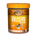 Omega One Goldfish Small Sinking Pellets Fish Food 4.2 oz