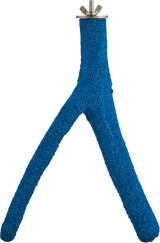 A&E Forked Sand Covered Perch 8 in