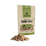 Vital Essentials Rabbit Bites Freeze-Dried Grain-Free Dog Treats 2 oz