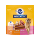 Pedigree Dentastix Large Dual Flavor Dental Treats 32 ct
