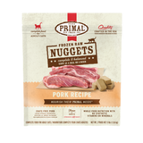 Primal Frozen Nuggets Pork Formula Grain-Free Raw Cat Food 3 lb
