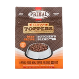 Primal Raw Frozen Butchers Blend Beef Pet Food Topper 2 lb