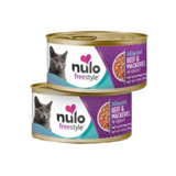 Nulo FreeStyle Grain-Free Minced Beef & Mackerel Recipe in Gravy Canned Cat Food
