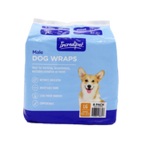 Incredipet Large Disposable Male Dog Wraps 8 pk