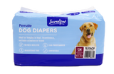 Incredipet Small Disposable Female Dog Diapers 18 pk