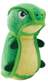Outward Hound Xtreme Seamz Dino Plush Dog Toy, Medium 9 in