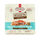 Primal Freeze Dried Nuggets Chicken & Salmon Formula Grain-Free Raw Cat Food 5.5 oz