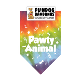 Fun Dog Bandanas Pawty Animal Pet Bandana 
