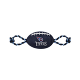 Pets First Tennessee Titans Football Rope Dog Toy 