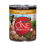 Purina ONE SmartBlend Classic Ground Chicken & Brown Rice Entrée Adult Canned Dog Food